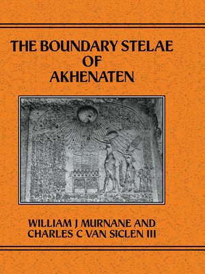 cover image of Boundary Stelae of Akhentaten